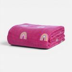 Κουβέρτα Παιδική Fleece Rainbow Mood 160x220 Nef Nef Homeware
