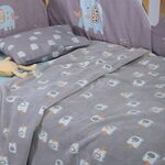 Κουβέρτα Fleece Βρεφική Αγκαλιάς Elephants 26 75x110 Nef Nef Homeware