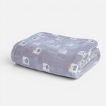 Κουβέρτα Fleece Βρεφική Αγκαλιάς Elephants 110x150 Nef Nef Homeware