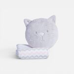 Κουβερτάκι με Μαξιλάρι Βρεφικό Fleece Cat 75x100 Nef Nef Homeware