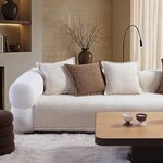 Ριχτάρι Διθέσιου Καναπέ Venezia Ecru 170x250 Nef Nef Homeware
