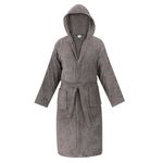 Μπουρνούζι Κουκούλα Olia Taupe Madi Homeware
