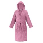 Μπουρνούζι Κουκούλα Olia Nude Pink Madi Homeware