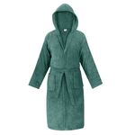 Μπουρνούζι Κουκούλα Olia Teal Madi Homeware