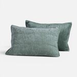 Σετ 2τεμ. Μαξιλαροθήκες Vania Forest Green 52x72 Nef Nef Homeware