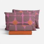 Σετ Σεντόνια Casual Coreo Mauve 170x270+(100x200+35)κατωσέντονο Nef Nef Homeware