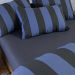 Μαξιλαροθήκη Casual Vertia Blue/Black 52x72 Nef Nef Homeware