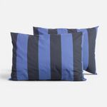 Μαξιλαροθήκη Casual Vertia Blue/Black 52x72 Nef Nef Homeware