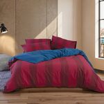 Σετ Σεντόνια Casual Vertia Bordo 170x270+(100x200+35)κατωσέντονο Nef Nef Homeware