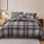 Σετ Σεντόνια Resten Grey 240x260 Υπέρδιπλα Φανέλα Nef Nef Homeware