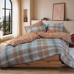 Σετ Σεντόνια Resten Camel 240x260 Υπέρδιπλα Φανέλα Nef Nef Homeware