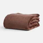 Ριχτάρι Πολυθρόνας Edinber Brown 130x180 Nef Nef Homeware