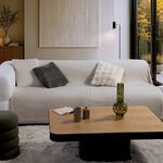 Ριχτάρι Πολυθρόνας Edinber Ecru 130x180 Nef Nef Homeware