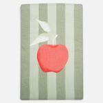Ποτηρόπανο Βελουτέ Sweet Apple Green 40x60 Nef Nef Homeware