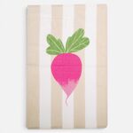 Ποτηρόπανο Βελουτέ Radish Ecru 40x60 Nef Nef Homeware
