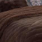 Κουβερτοπάπλωμα Alice Brown 160x220 Μονό Nef Nef Homeware