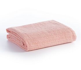 Κουβέρτα πικέ Cool Salmon160x240 Nef-Nef Homeware