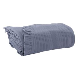 Κουβέρτα Υπέρδιπλη Βαμβακερή 2.30x2.50 Leander Blue NEF-NEF