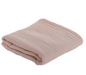 Κουβέρτα Whisper Pink Κούνιας 110x150 Βαμβακερή NEF-NEF