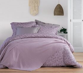 Κουβέρτα Fabulus Lilac Υπέρδιπλη 230x230 Βαμβακερή NEF-NEF