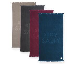 Πετσέτα 90x170 Stay Salty Taupe NEF-NEF