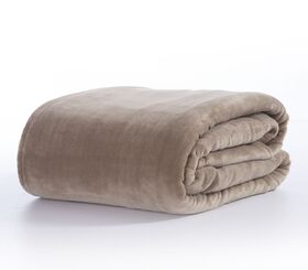 Κουβέρτα Fleece Cosy Beige Μονή 1.60x2.20 NEF-NEF
