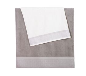 Πετσέτα Kleran Ecru/Grey Προσώπου 50x90 NEF-NEF