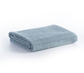 Κουβέρτα Cool Dusty Blue Πικέ Μονή 1.60x2.40 NEF-NEF