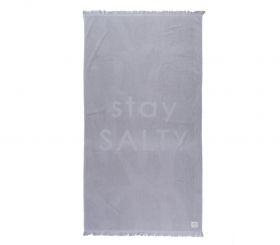 Πετσέτα Stay Salty Silver 90x170 NEF-NEF