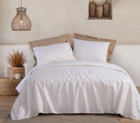 Σετ Σεντόνια Amaranda Beige Υπέρδιπλα 240x270 Nef-Nef Homeware