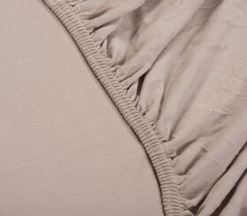 Σεντόνι Jersey 730-Beige 70x140+20 Κούνιας με λάστιχο Nef-Nef Homeware