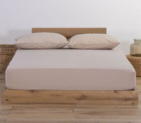 Σεντόνι Jersey 730-Beige King Size 180x200+35 180x200+35 Nef-Nef Homeware