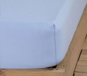 Σεντόνι  Jersey L.Blue 100x200+30 Μονό με λάστιχο Nef-Nef Homeware