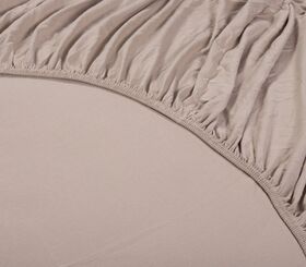 Σεντόνι Jersey 730-Beige King Size 180x200+35 180x200+35 Nef-Nef Homeware