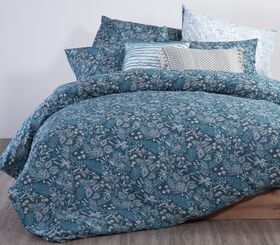 Σετ Σεντόνια  Elvira Blue King Size 2.70x2.70+(180x200+32)Κατωσέντονο με λάστιχο Nef-Nef Homeware