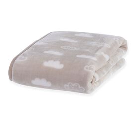 Κουβέρτα Clouds Beige Κούνιας 100x140 Nef-Nef Homeware