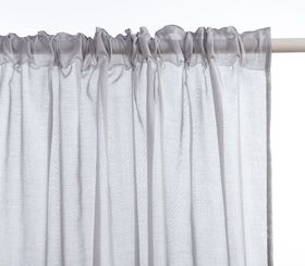 Κουρτίνα Elina Grey 140x270 Nef-Nef Homeware