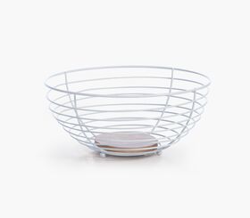 Καλάθι Φρούτων Side White 28.50x28.5x13  Nef-Nef Homeware