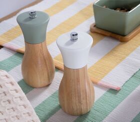 Μύλος Αλάτι-Πιπέρι Flop White 6x14 Nef-Nef Homeware