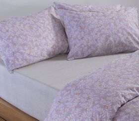 Σετ Σεντόνια Cylia Lilac Υπέρδιπλο 240x270+(160x200+35)κατωσέντονο με λάστιχο Nef-Nef Homeware