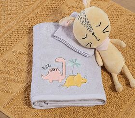 Σετ 2τμχ Πετσέτες Dinosaur Art Nef-Nef Homeware