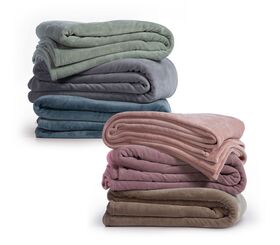 Κουβέρτα Cosy Fleece Sea Green 160x220 Nef-Nef Homeware
