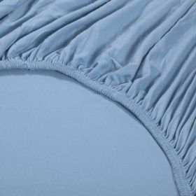 Σεντόνι Jersey L.Blue1.40x2.00 Διπλό με λάστιχο  Nef-Nef Homeware