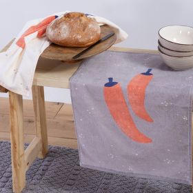 Ποτηρόπανο Peppers Grey 40x60 Nef-Nef Homeware