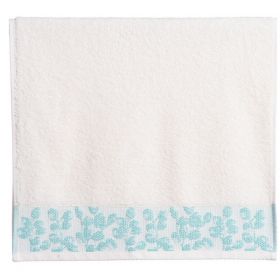 Πετσέτα Odete Ecru/Green Προσώπου 50x90 Nef-Nef Homeware
