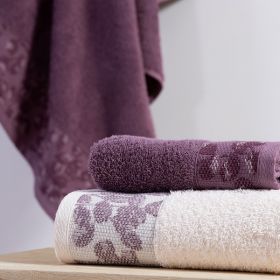 Πετσέτα Odete Mauve Μπάνιου 70x140 Nef-Nef Homeware