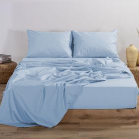 Σετ 2 τμχ. Basic 1216-L.Blue Μαξιλαροθήκες 52x72  Nef-Nef Homeware