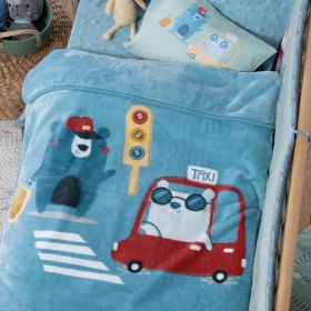 Κουβέρτα Traffic Κούνιας 100x140 Nef-Nef Homeware