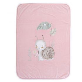 Κουβέρτα Cute Snail Κούνιας 100x140 Nef-Nef Homeware