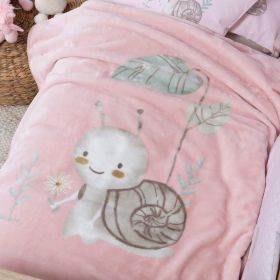 Κουβέρτα Cute Snail Κούνιας 100x140 Nef-Nef Homeware